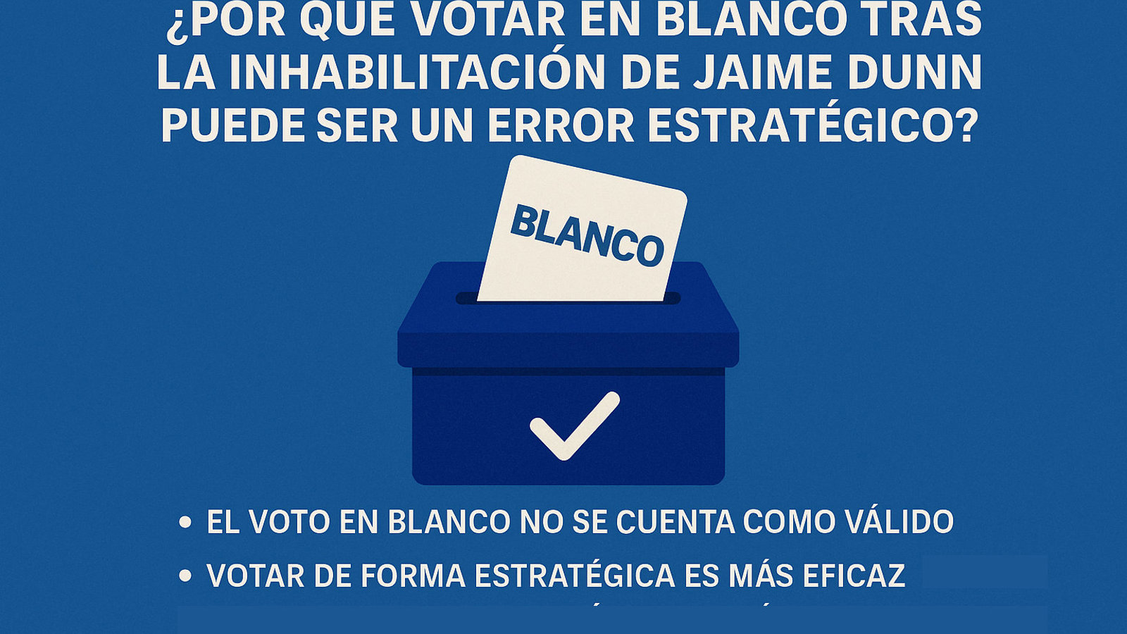 Voto En Blanco
